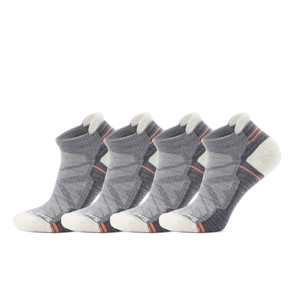 Women's Hike Low Ankle Socks 4-Pack  - ver - 1