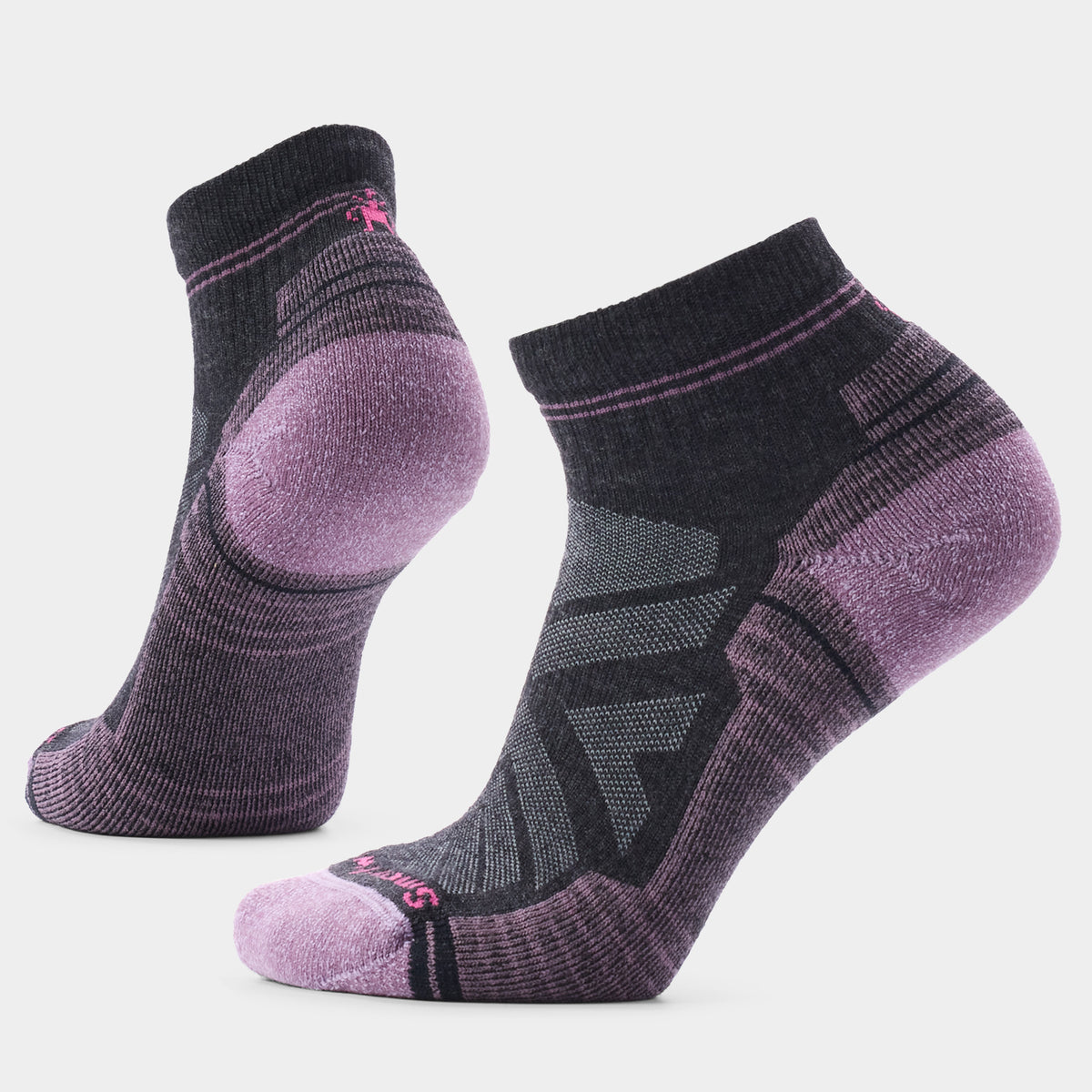 Women's Hike Ankle Socks Charcoal - ver - 1
