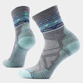 Women's Hike Zig Zag Valley Mid Crew Socks Medium Gray - ver - 1