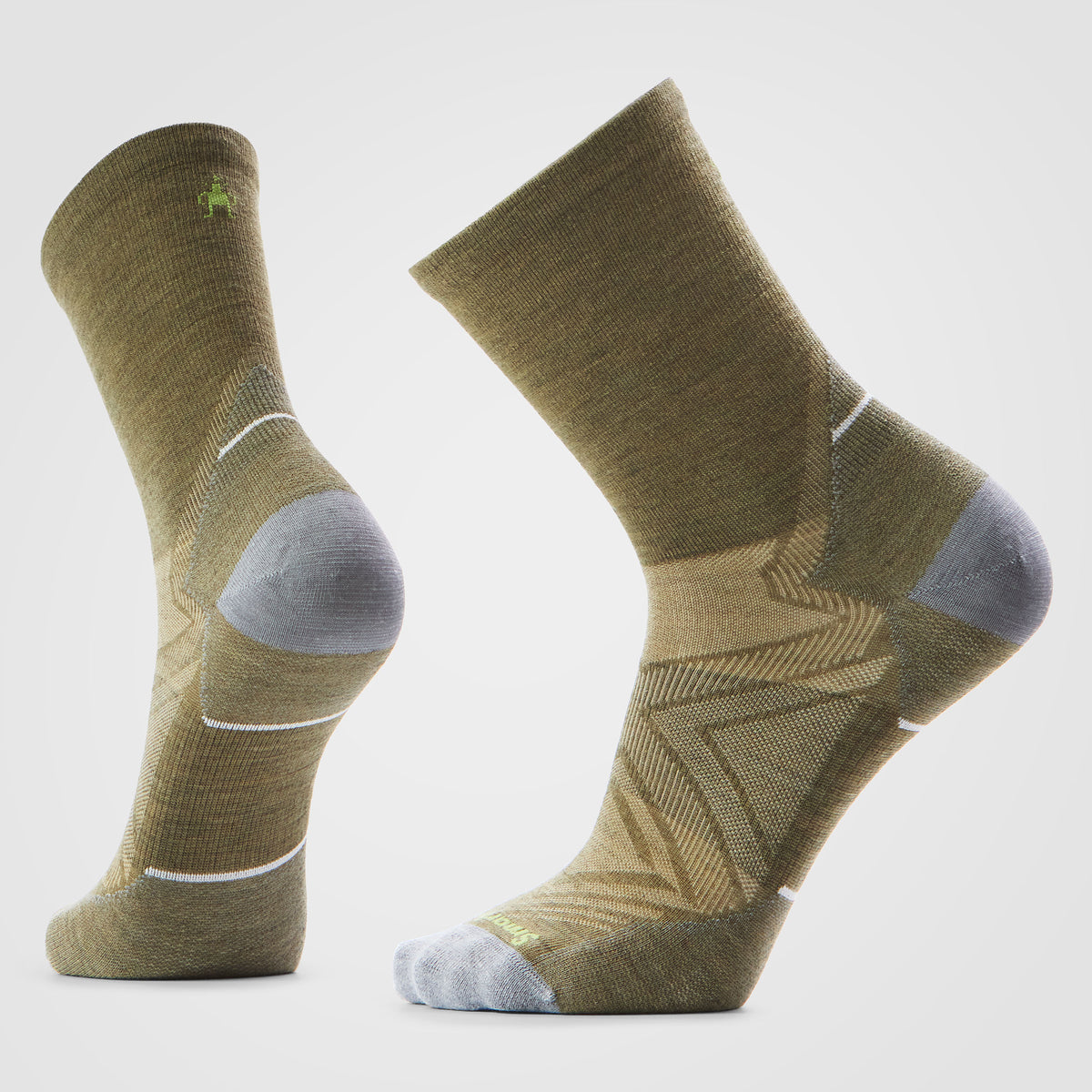 Run Mid Crew Socks Winter Moss - ver - 1