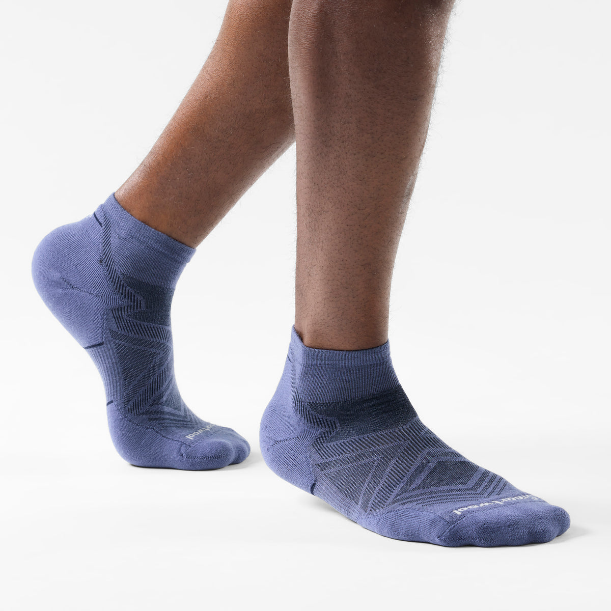 Run Ankle Socks Nightfall Blue - ver - 2