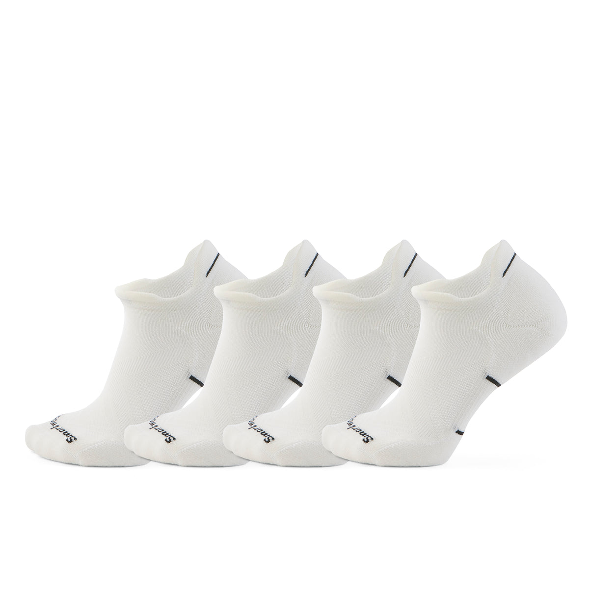 Emballage de 4 socquettes basse de course pour femmes  - voir - 1