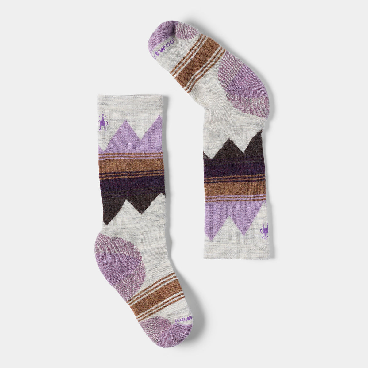 Kids' Ski Over The Calf Socks Ash - ver - 1