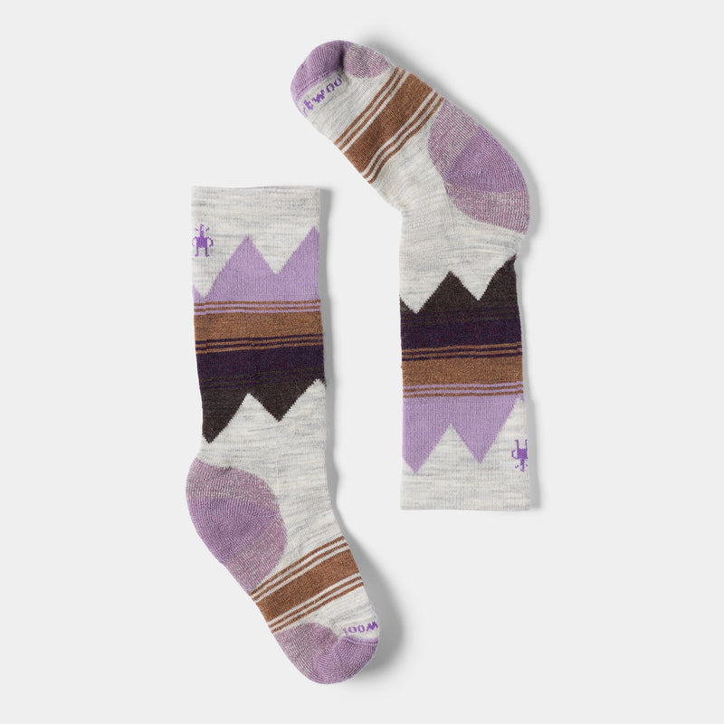 Kids' Ski Over The Calf Socks - Ash / L