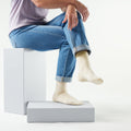 Women's Everyday Cable Crew Socks Trio Gift Box Multicolor - ver - 4