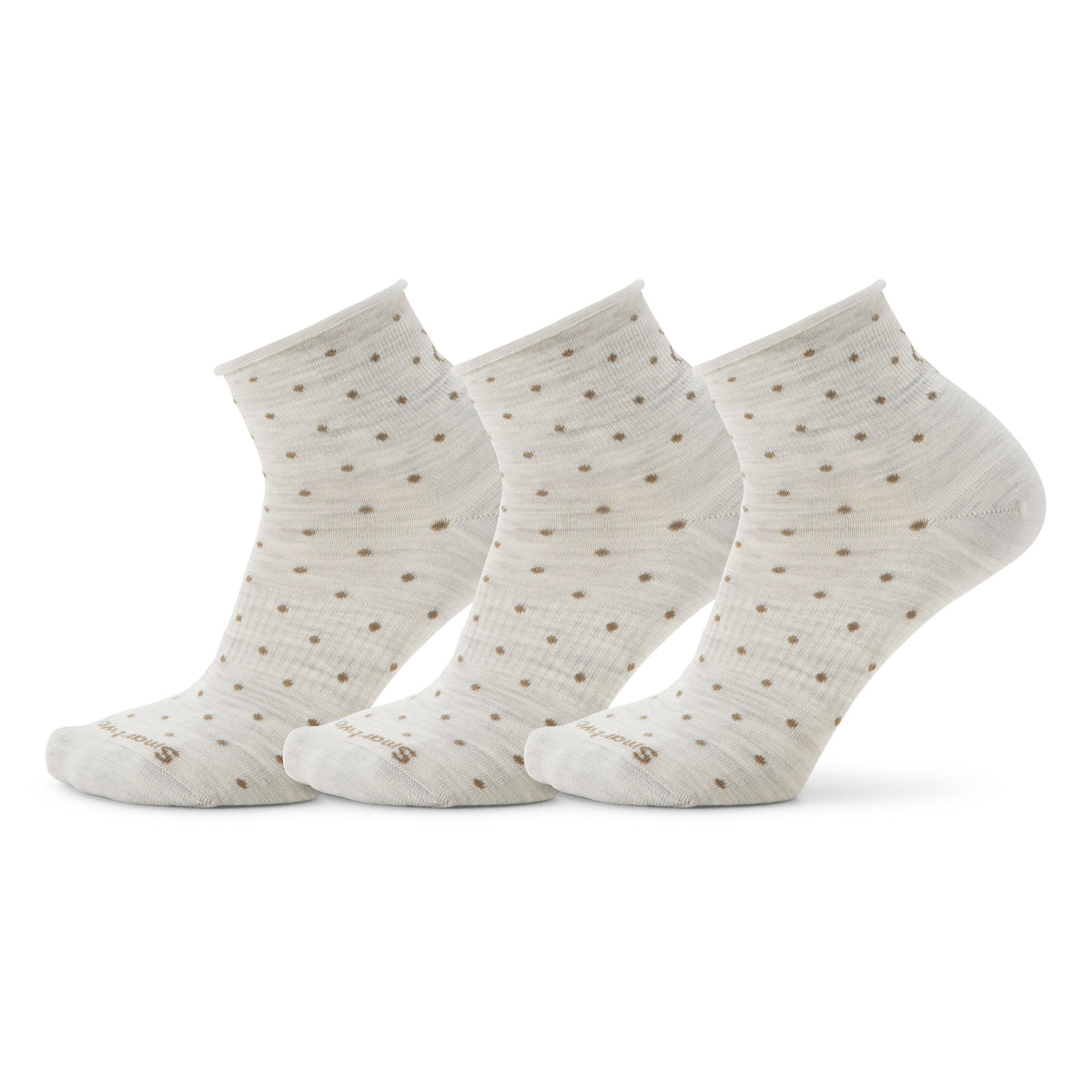 Women's Everyday Classic Dot Ankle Socks 3-Pack  - ver - 1