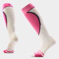 Women's Ski Over The Calf Socks Moonbeam - ver - 1