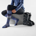 Boîte cadeau trio de chaussettes de ski sous-genou pour femmes  - voir - 4
