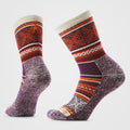 Everyday Cozy Fair Isle Sweater Crew Socks Moonbeam - ver - 1