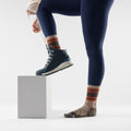 Hike Lolo Trail Crew Socks Fossil - ver - 2