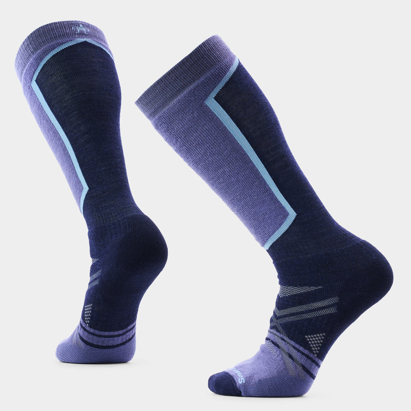 Ski Over The Calf Socks - Nightfall Blue / L