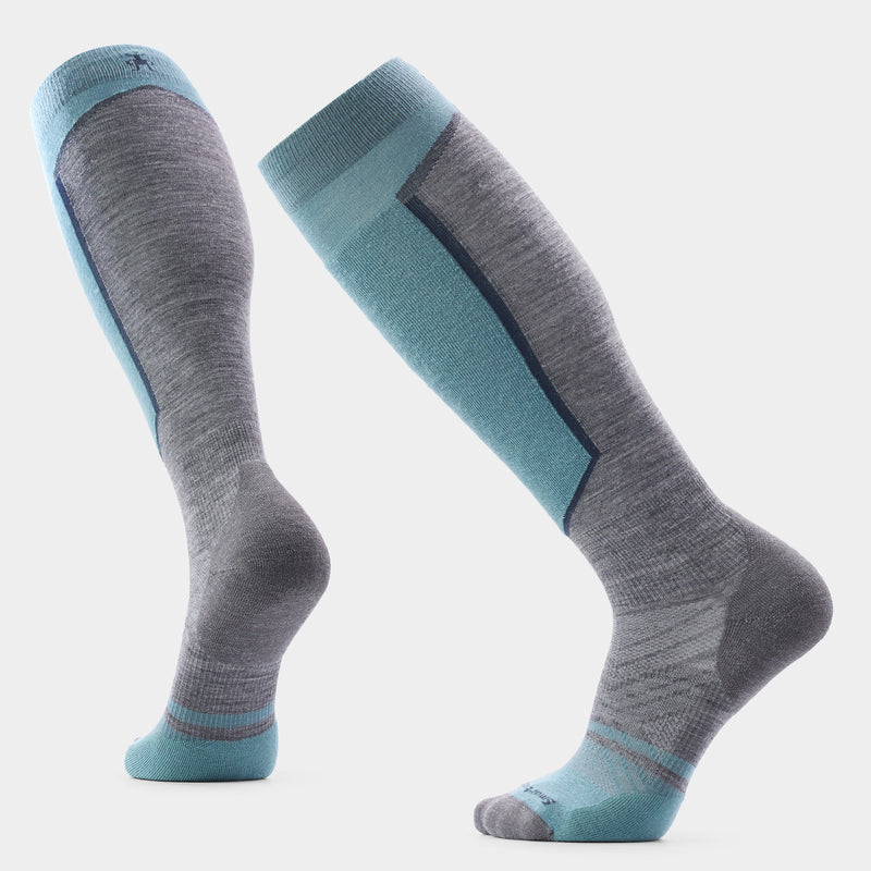 Ski Over The Calf Socks - Dusty Teal / L