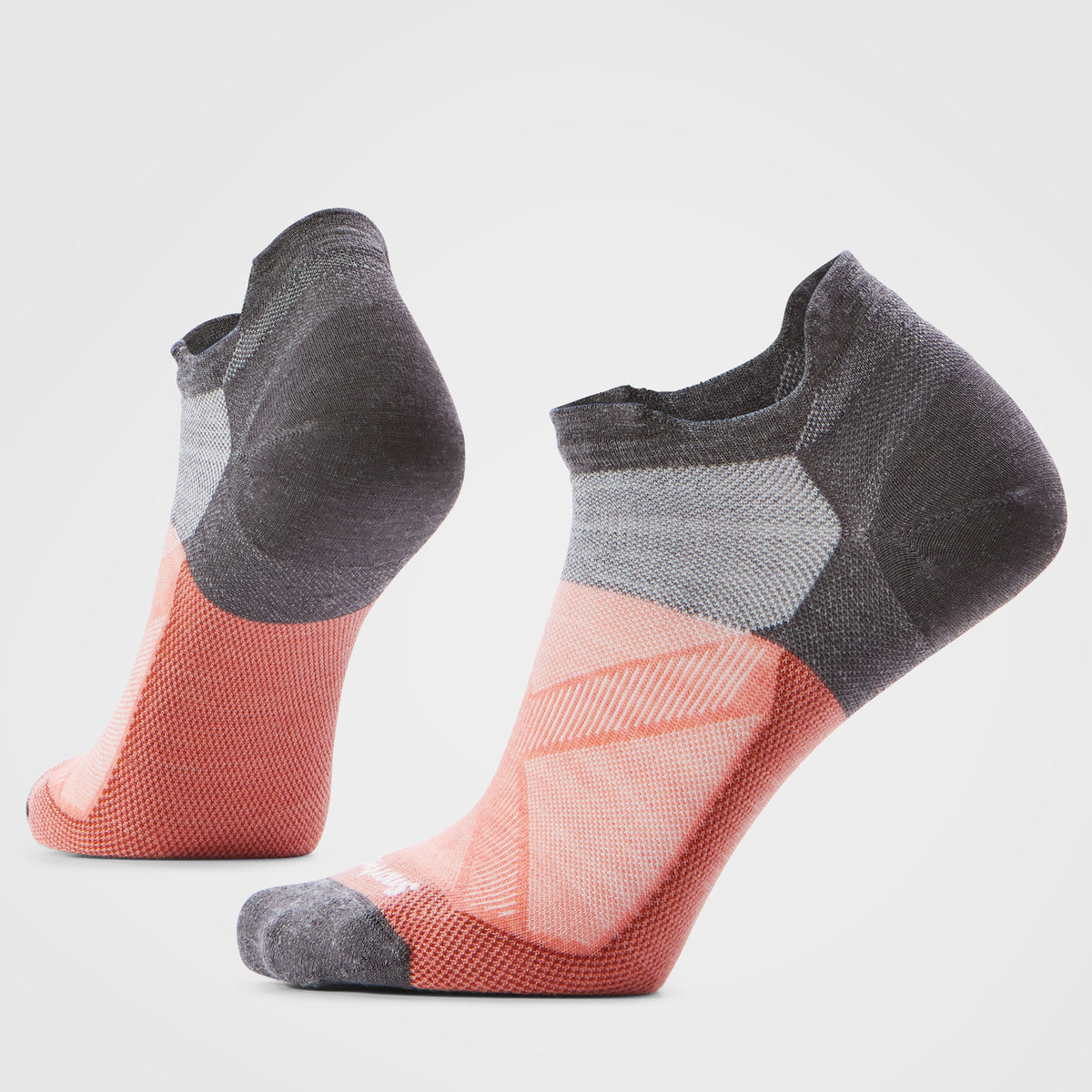 Women's Bike Low Ankle Socks Wild Salmon - ver - 1