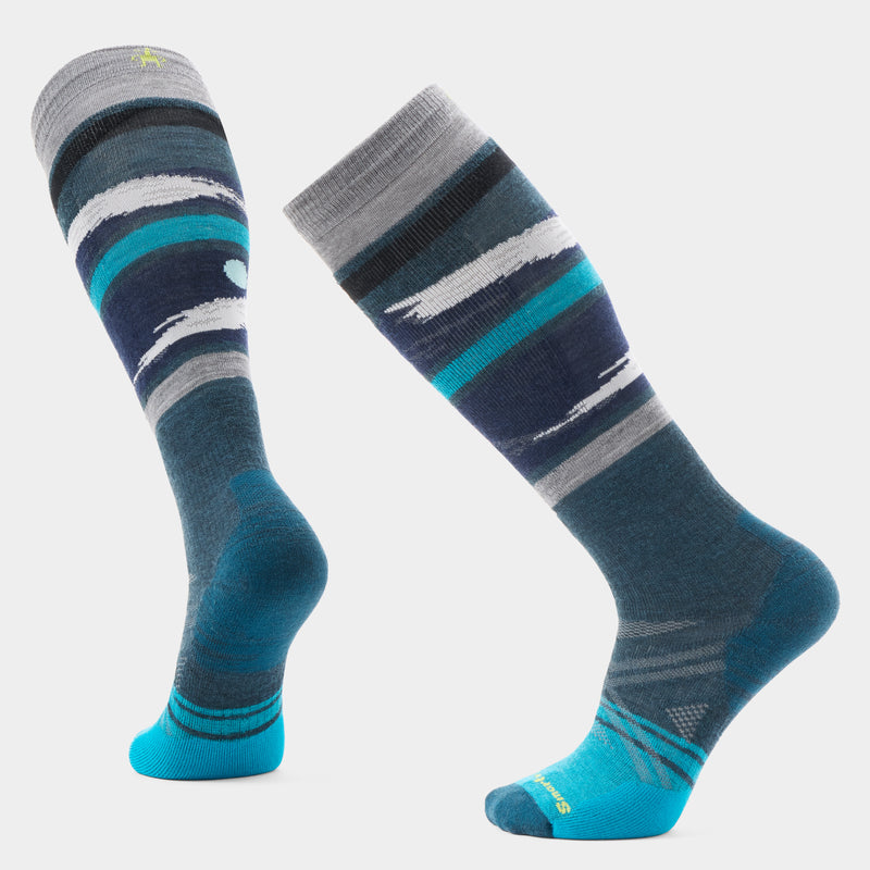 Ski Midnight Ski Over the Calf Socks - Twilight Blue / M