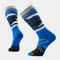 Ski Midnight Ski Over the Calf Socks Twilight Blue - ver - 1