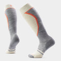 Women's Ski Extra Stretch Over The Calf Socks Light Gray - ver - 1