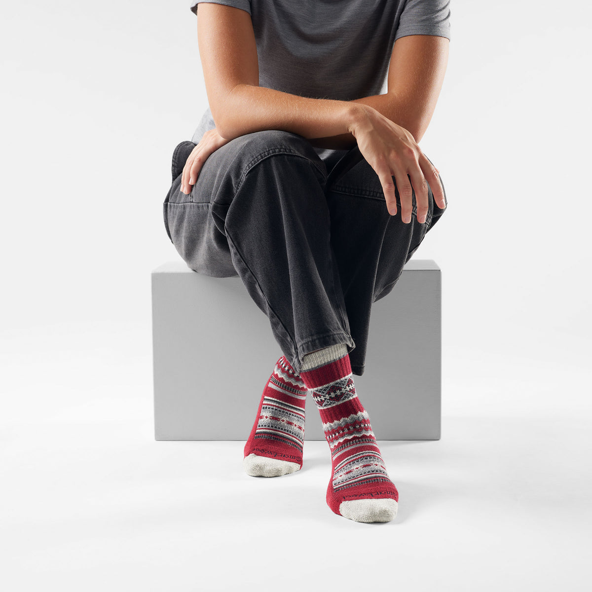 Women's Everyday Cozy Snowed In Sweater Crew Socks 3-Pack  - ver - 2
