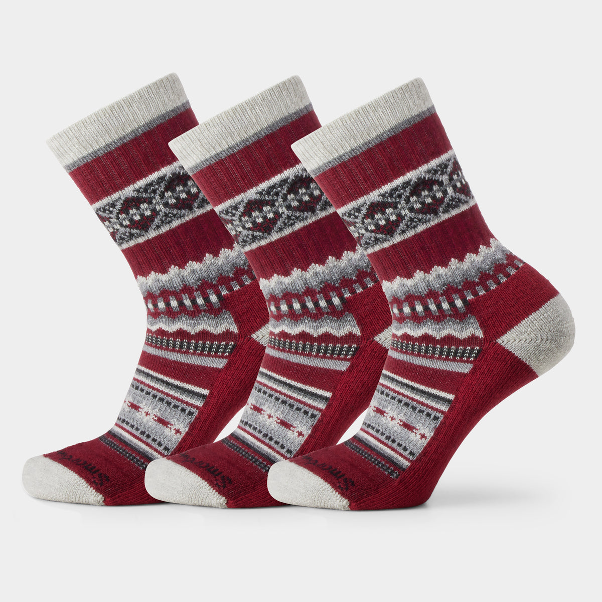 Women's Everyday Cozy Snowed In Sweater Crew Socks 3-Pack  - ver - 1