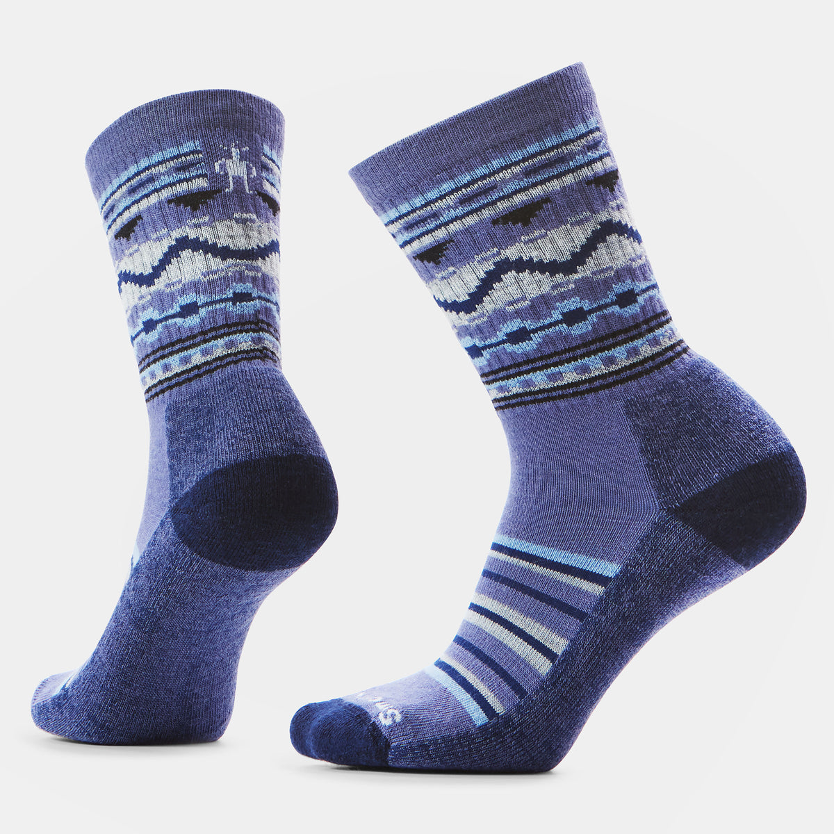 Everyday Hudson Trail Crew Socks Charcoal - ver - 1