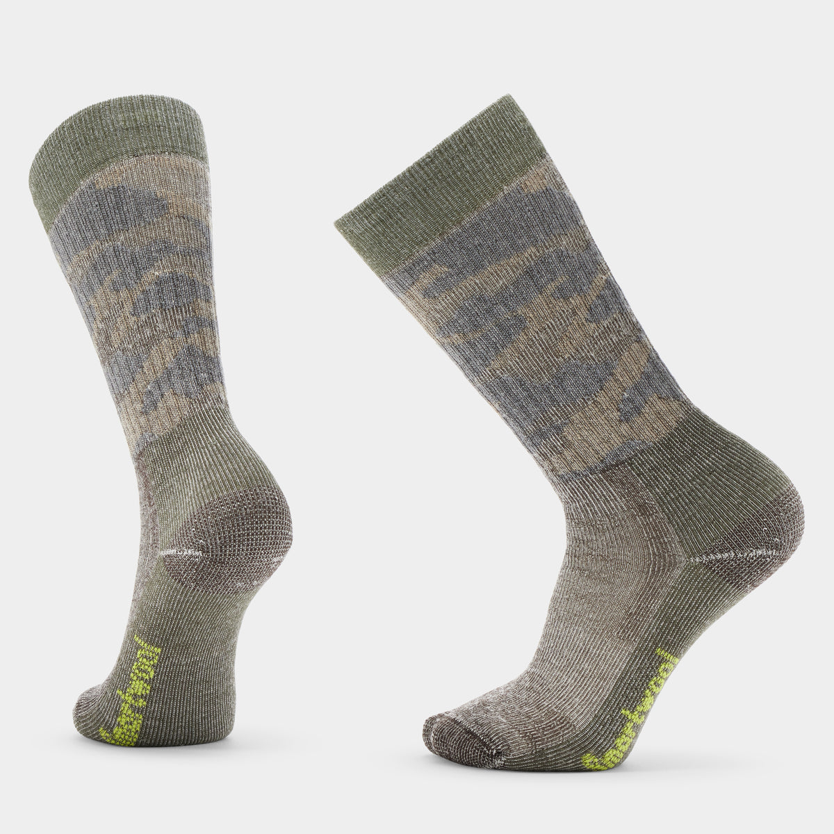 Hunt Classic Edition Camo Tall Crew Socks Chestnut - 