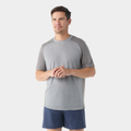 Men's Active Mesh Short Sleeve Light Gray Heather - ver - 1