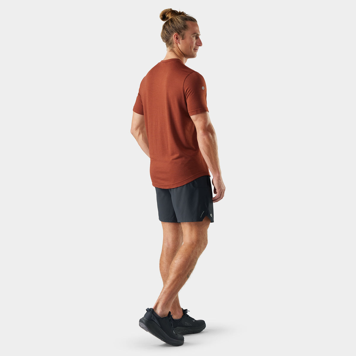 Men's Active Mesh Short Sleeve Light Gray Heather - ver - 2