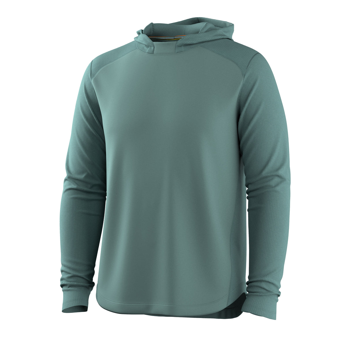 Men's Active Mesh Hoodie Dusty Teal - ver - 4