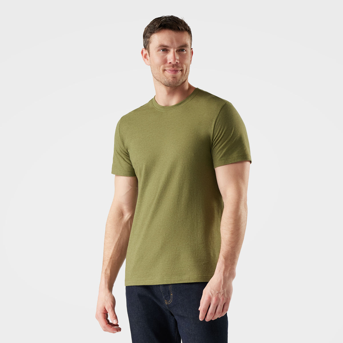 Men's Perfect Crew Short Sleeve Tee Winter Moss - ver - 1