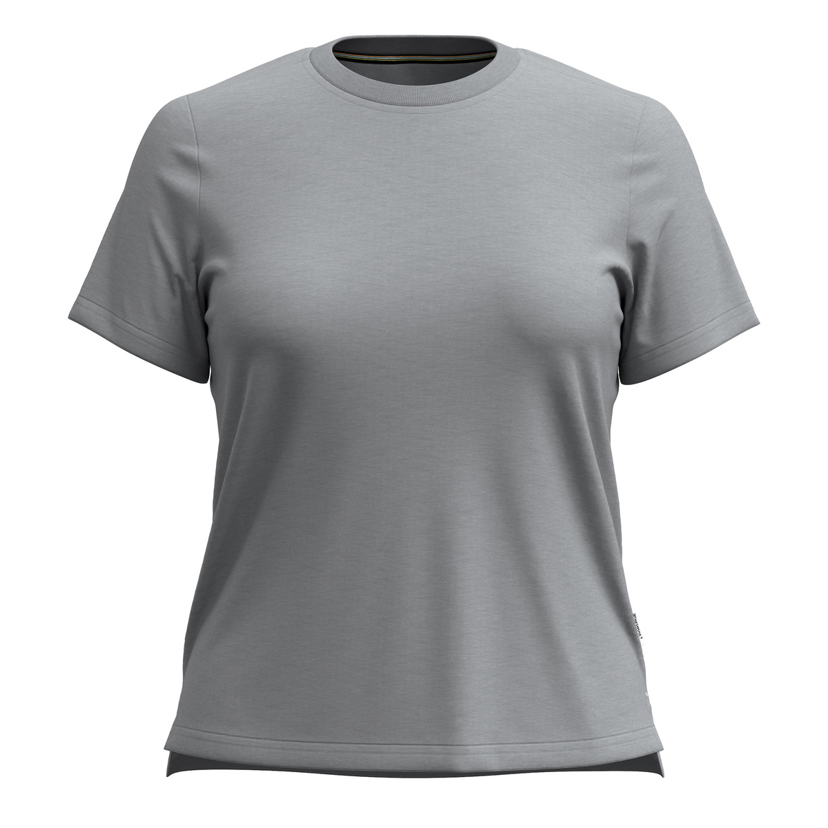 Women's Perfect Crew Short Sleeve Tee Light Gray Heather - ver - 3