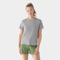 Women's Perfect Crew Short Sleeve Tee Light Gray Heather - ver - 1