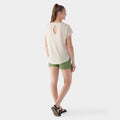 Women's Short Sleeve Swing Top Almond - ver - 2