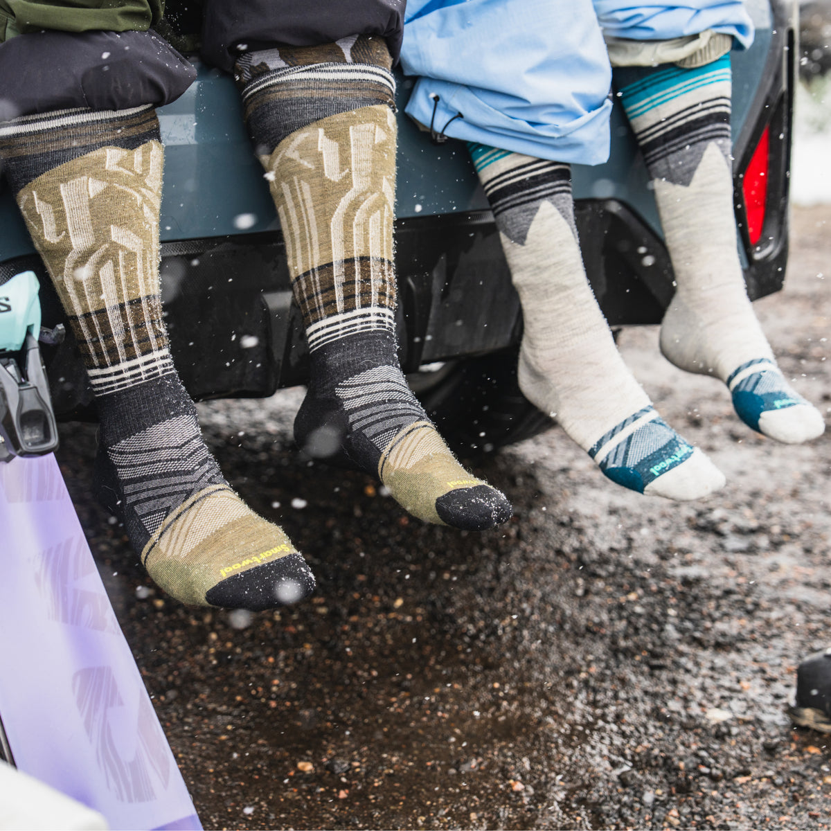 Ski Summit Shot Over The Calf Socks Capri - ver - 2
