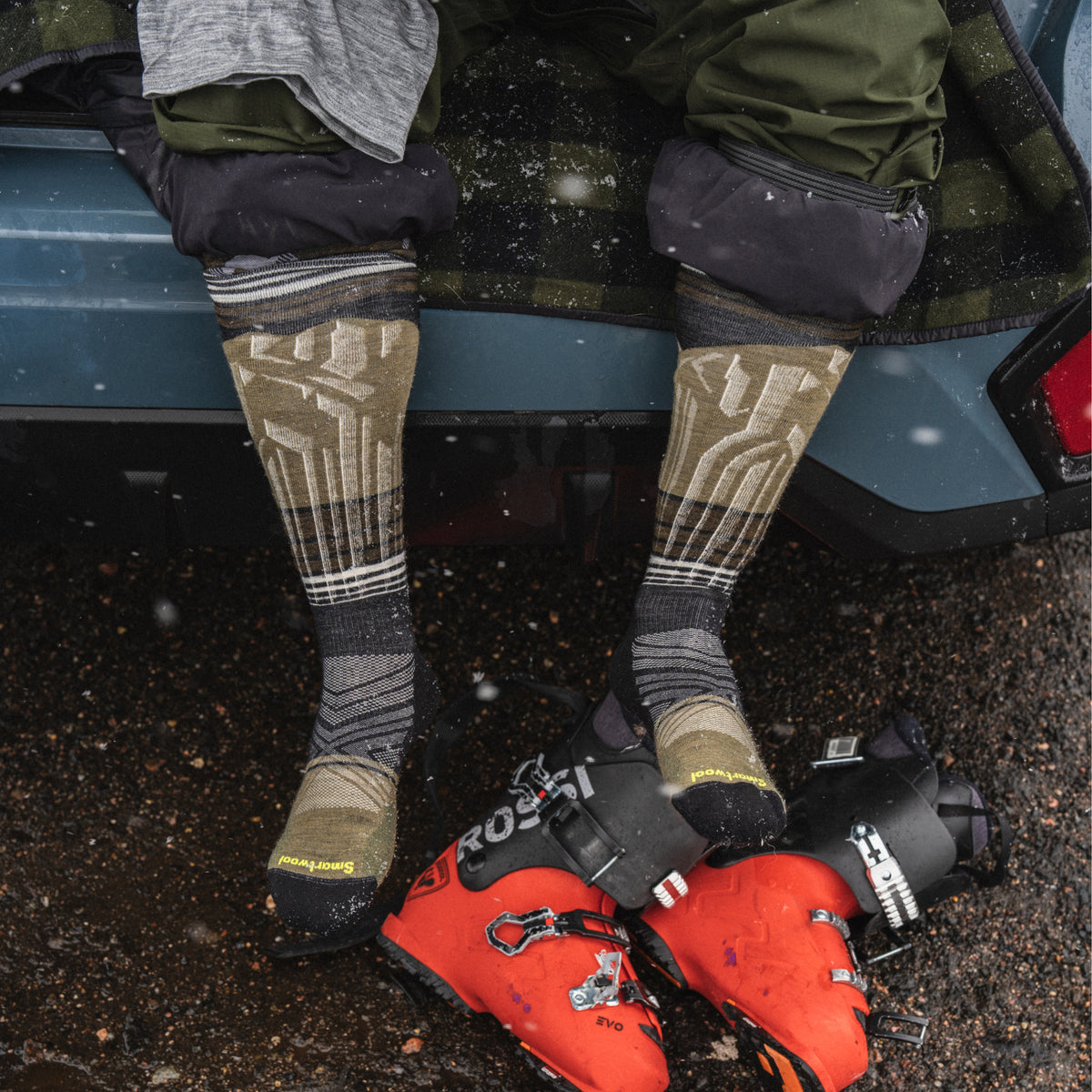 Ski Summit Shot Over The Calf Socks Capri - ver - 3