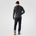 Men's Heavy Crew Sweater Charcoal Heather - ver - 2