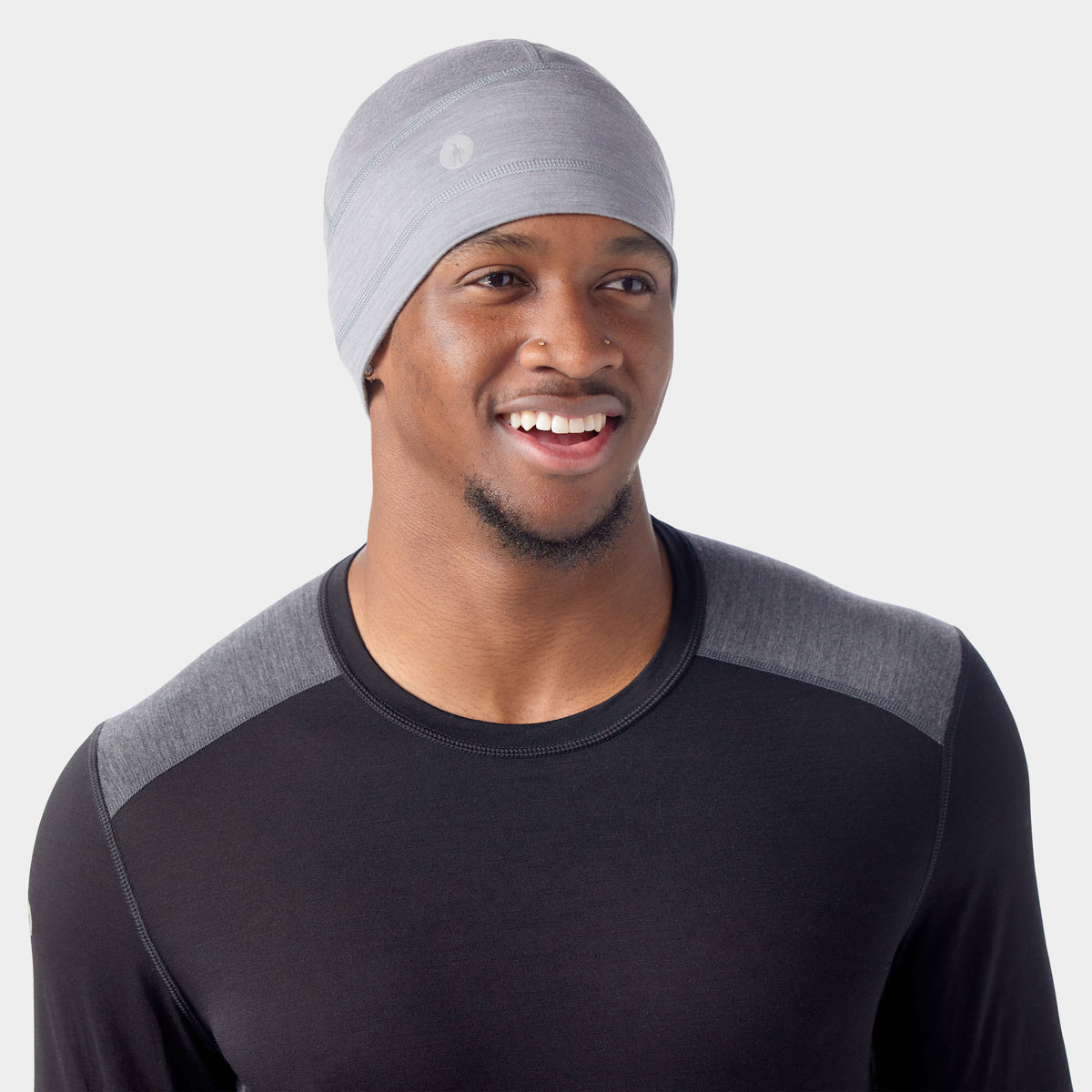 Active Beanie Light Gray Heather - ver - 1