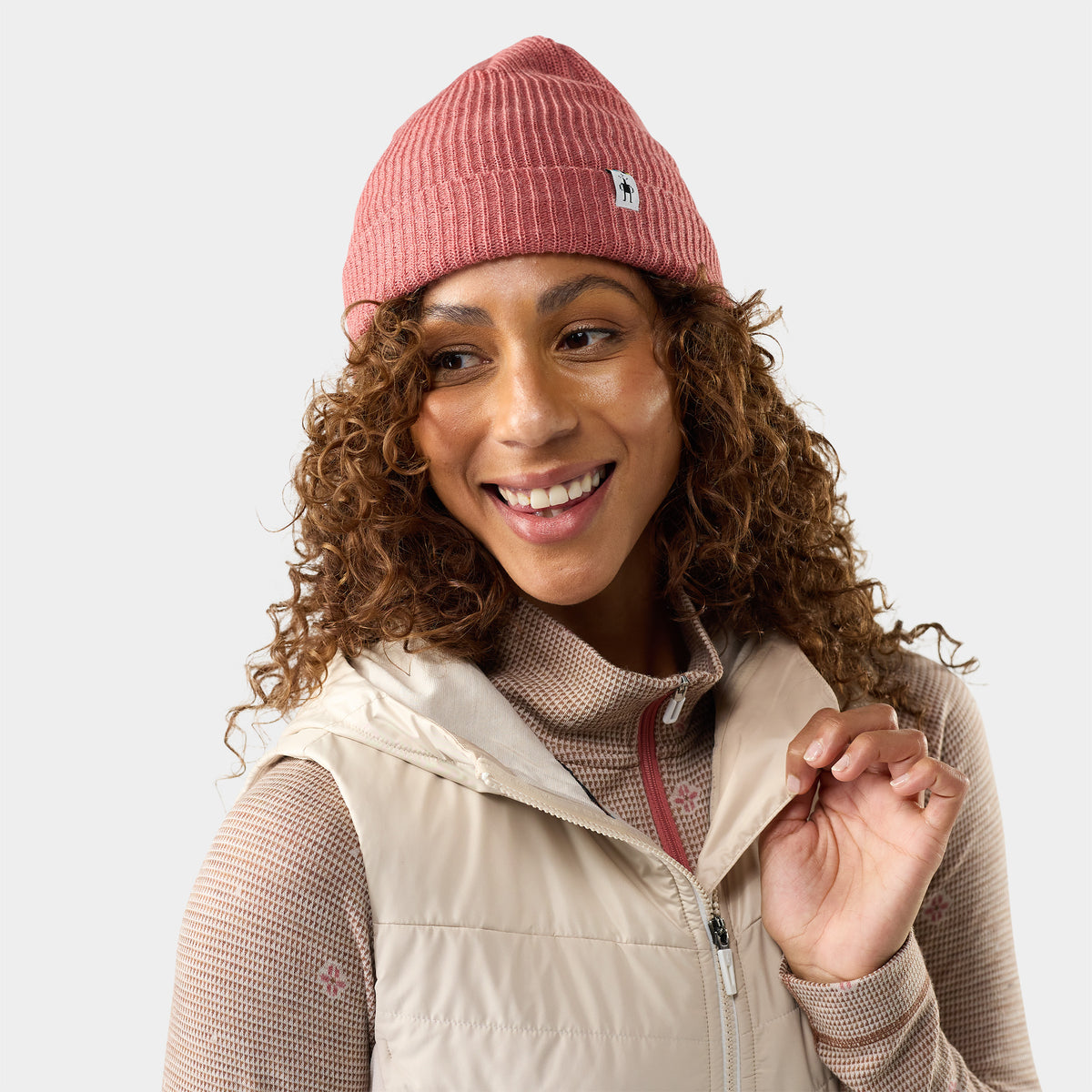 Smartwool Beanie Rosewood Heather - ver - 1