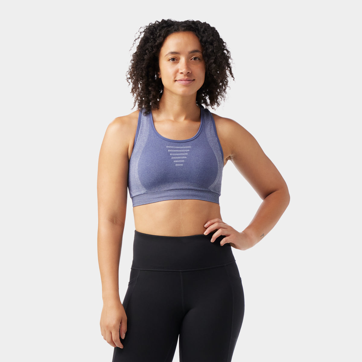 Women's Intraknit™ Racerback Bra Nightfall Blue Heather - 1