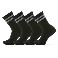 Everyday Athletic Striped Crew Socks 4-Pack