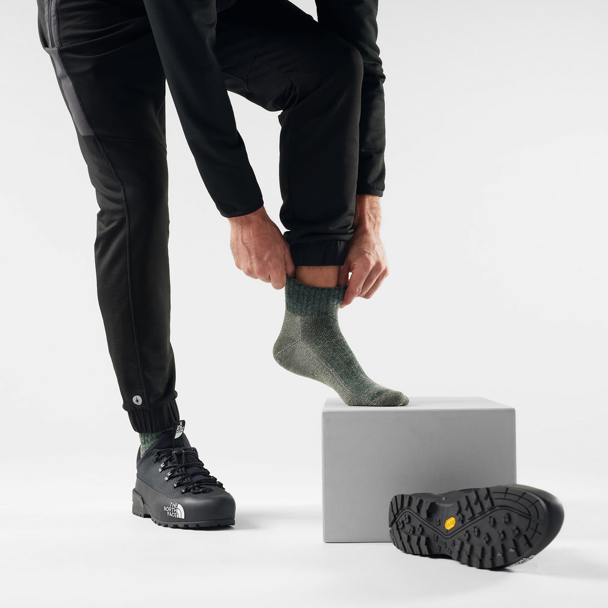 Hike Classic Edition Second Cut™ Ankle Socks Dark Sage - ver - 2
