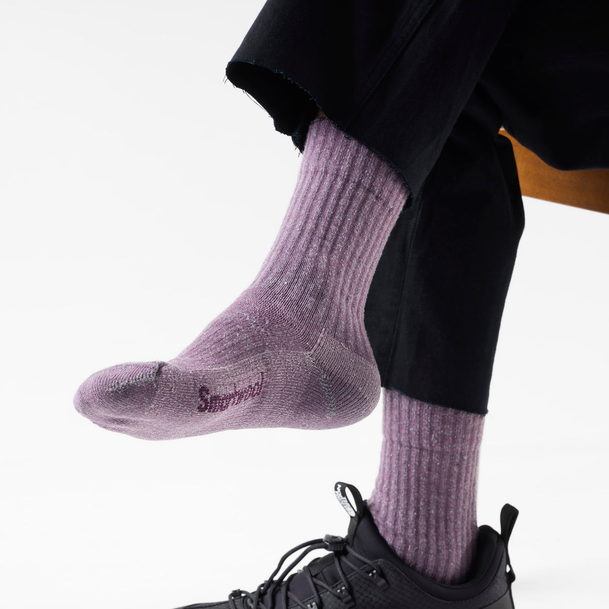 Hike Classic Edition Second Cut™ Crew Socks Purple Dawn - ver - 2