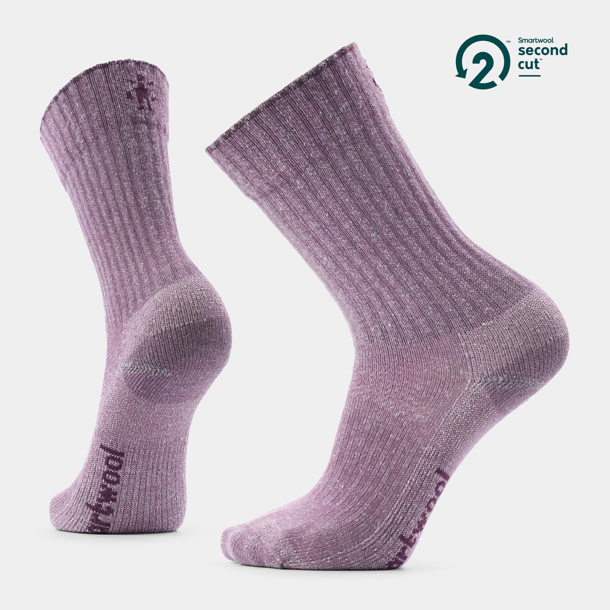 Hike Classic Edition Second Cut™ Crew Socks Purple Dawn - ver - 1