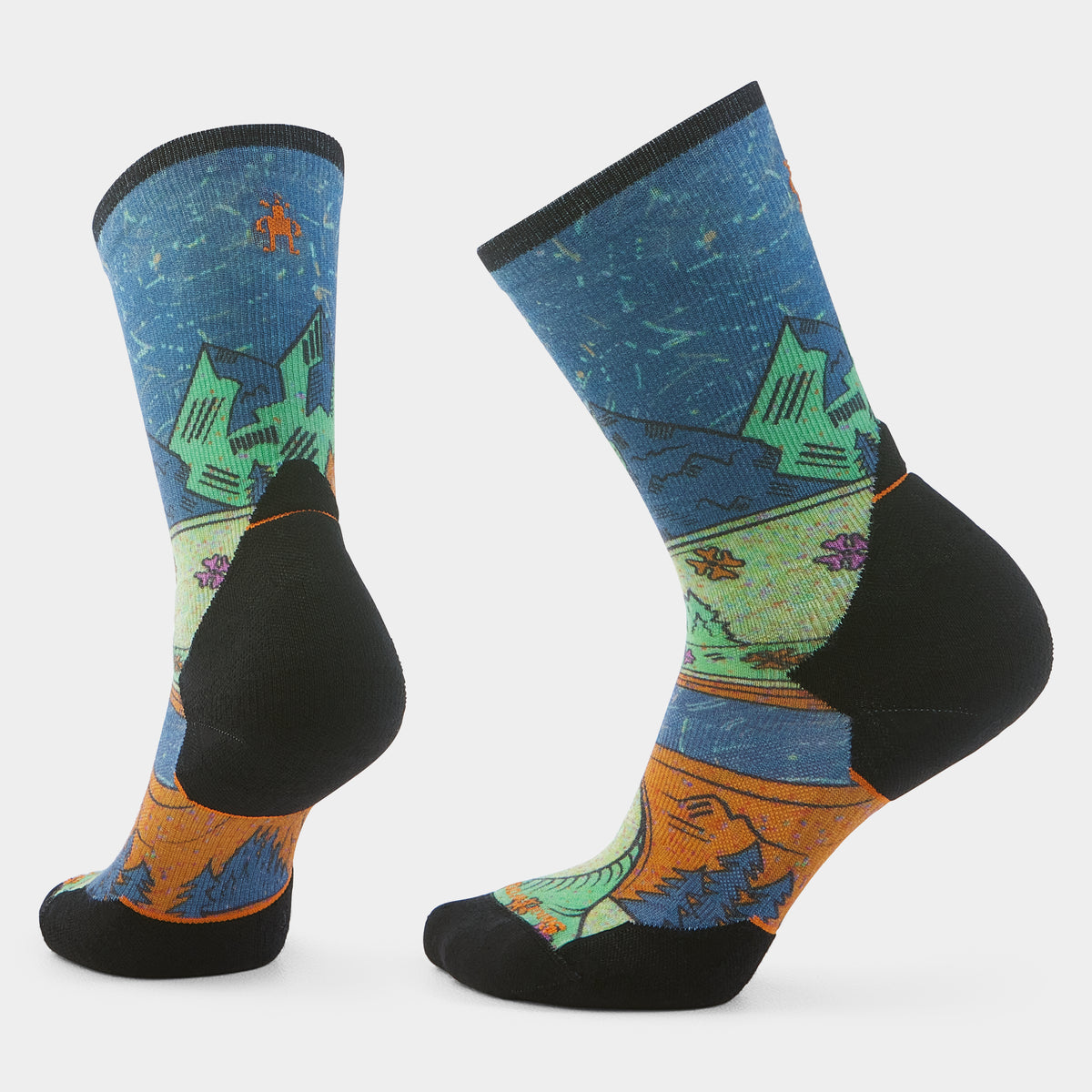 Chaussette de course à pied en sentier Mountain pour femmes  - voir - 1