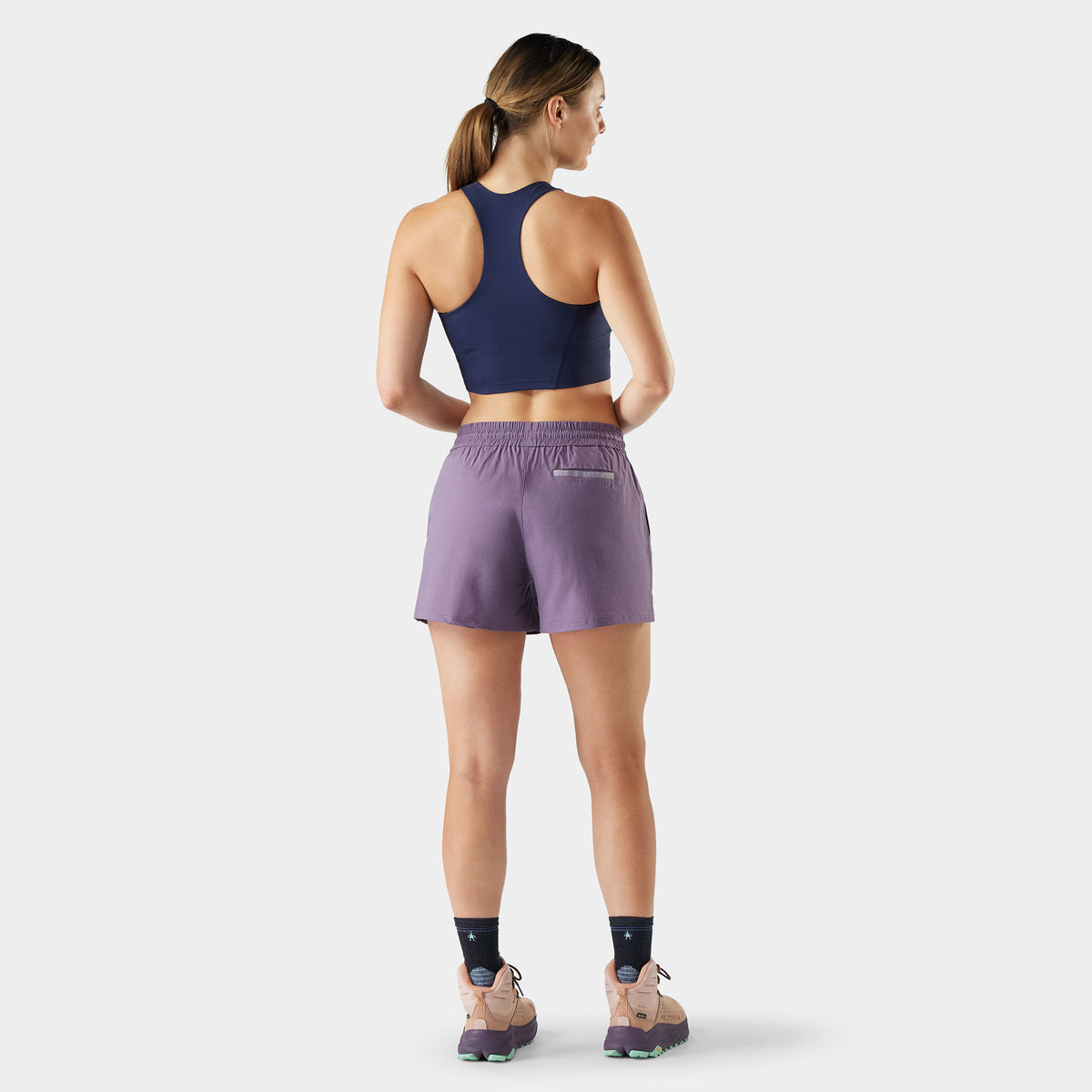 Women's Merino 4" Hike Short Khaki - ver - 5
