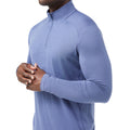 Men's Active Mesh 1/4 Zip Nightfall Blue - ver - 3