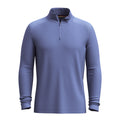 Men's Active Mesh 1/4 Zip Nightfall Blue - ver - 4