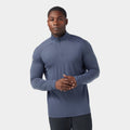 Men's Active Mesh 1/4 Zip Nightfall Blue - ver - 1