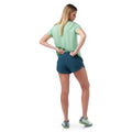 Women's Active Lined 3" Short Coral Reef Zigzag - ver - 19