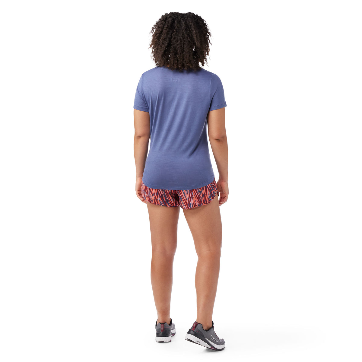 Women's Active Lined 3" Short Coral Reef Zigzag - ver - 2