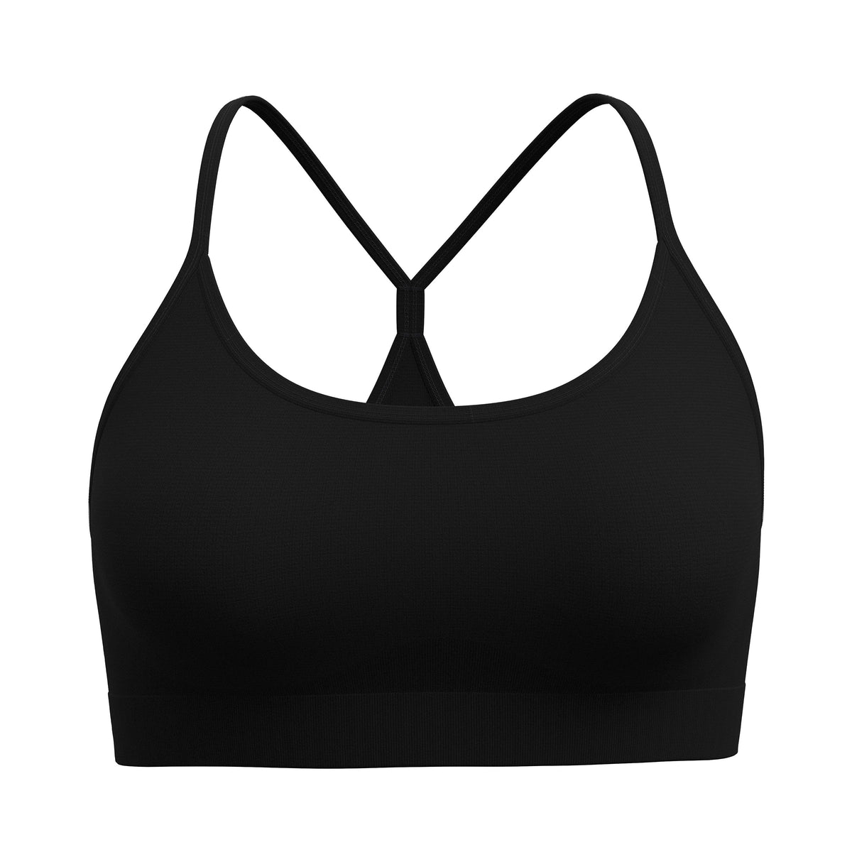 Women's Merino Blend Bralette Black - 3