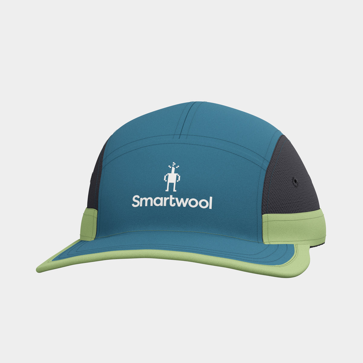 Smartwool 5 Panel Hat Black - ver - 3